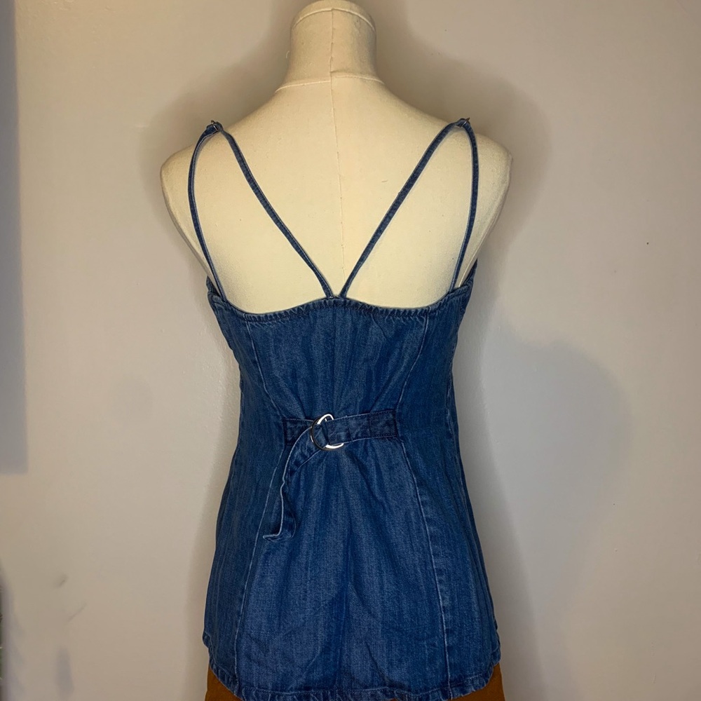 Guess Denim Top, size S - Picture 3 of 5